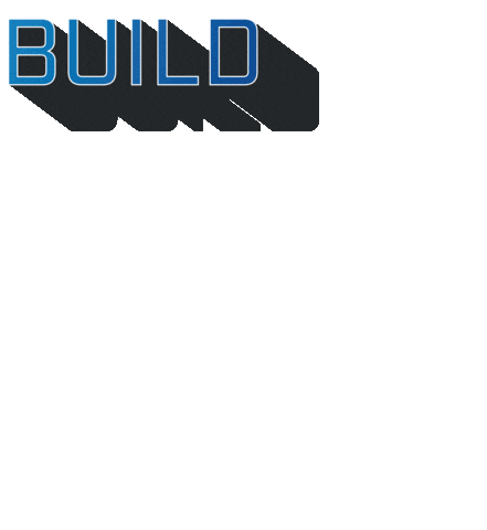 Buildblue Sticker by APX Construction Group