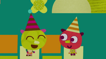 olobobtop happy fun animation tv GIF