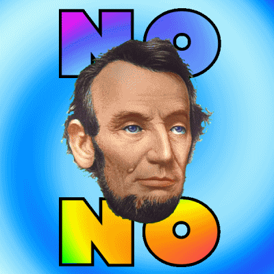 Abraham Lincoln No GIF