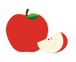 Apple Sticker by Marcel et Joachim
