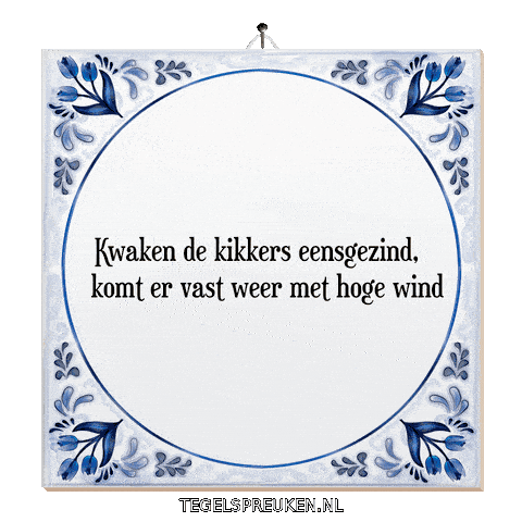 Nl Wijsheid Sticker by Tegelspreuken.nl