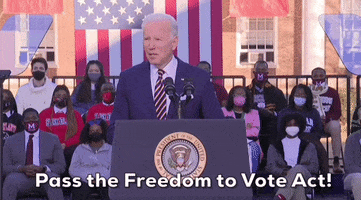 Joe Biden Democracy GIF by GIPHY News