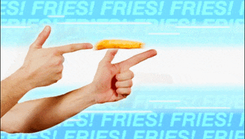 Hungry French Fries GIF by Holler Studios