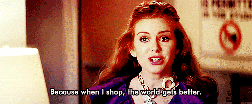 Confessions Of A Shopaholic Shopping GIF - Find & Share on GIPHY