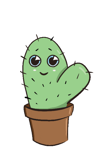 Plants Cactus Sticker