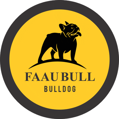 Bulldog Bull Sticker by Pousada Jovimar