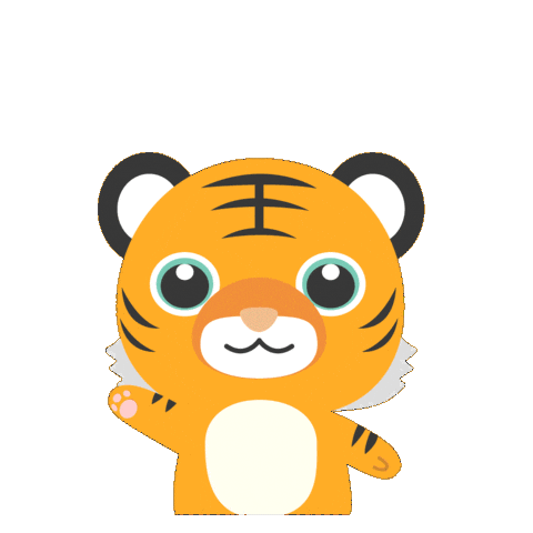 Excited Raise Your Hand Sticker by tigerairhoojiang