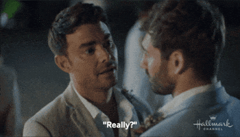 Disappointed Surprise GIF by Hallmark Channel