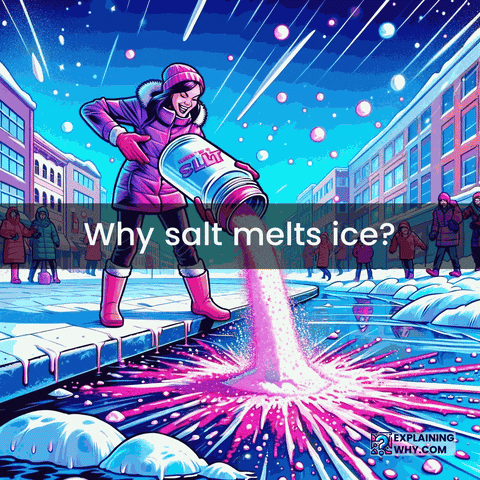 Ice Salt GIF by ExplainingWhy.com