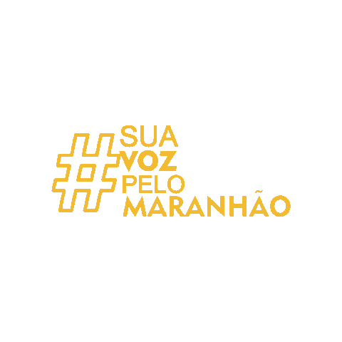 Sua Voz Pelo Maranhao Sticker by janainaramos.eu