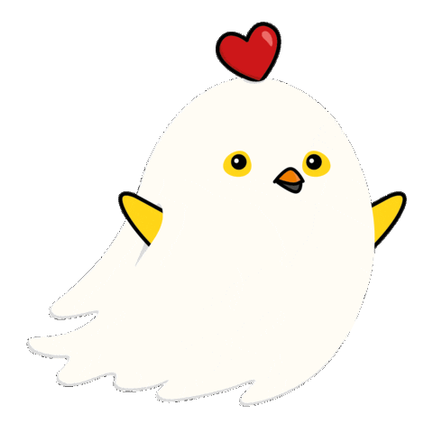 Halloween Ghost Sticker by Beaky Boops