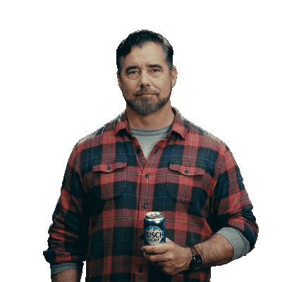 Beer Drinking Sticker by Busch