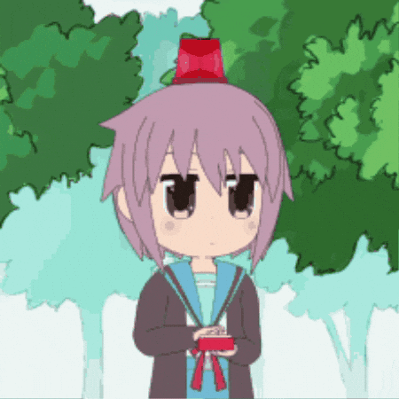 Suzumiya Haruhi Sticker GIF