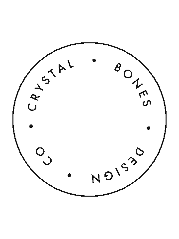 Crystal Bones Sticker