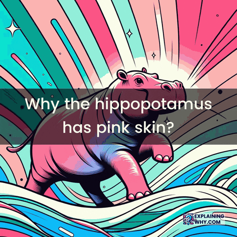 Adaptation Hippopotamus GIF by ExplainingWhy.com