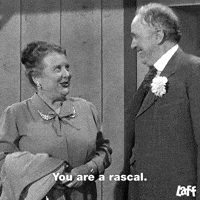 Black And White Flirting GIF by Laff