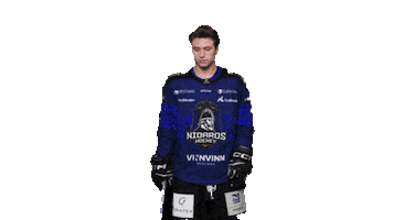 Happy Ice Hockey Sticker by Nidaros Hockey