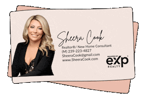 Real Estate Business Card Sticker by Sheera Cook Realtor