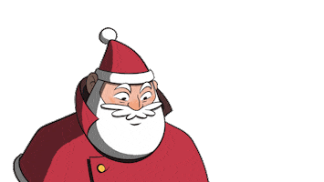 Santa Claus Christmas Sticker by WileyTownsend