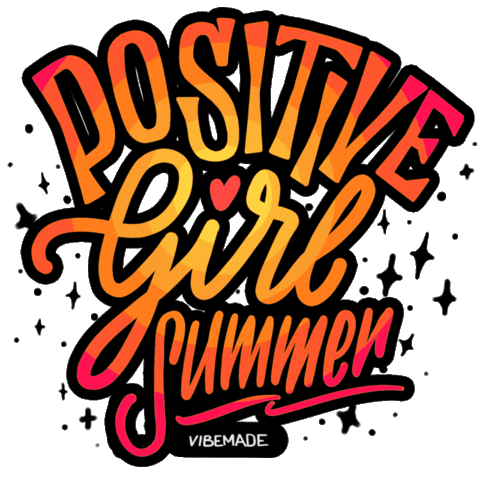 Summer Positivity Sticker by vibemade