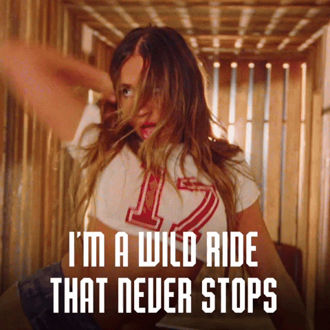 Cant Stop Wild Ride GIF by Tate McRae