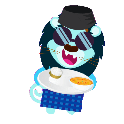 Happy Food Sticker by PAYLATER Malaysia