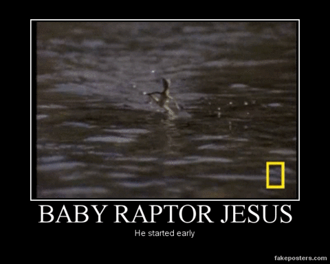 jesus raptor gif