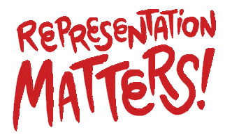 Representation Matters Sticker by Immigrantly