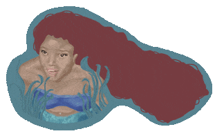 Meerjungfrau Arielmermaid Sticker