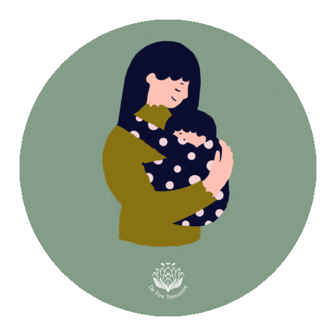 Wearyourbaby Sticker by Elisaluna.dk