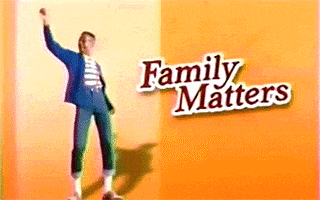 retro family matters GIF