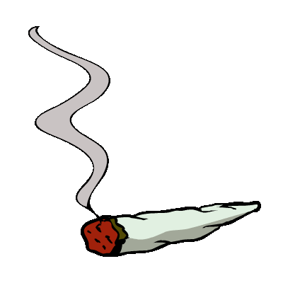 Puff Puff Pass Weed Sticker