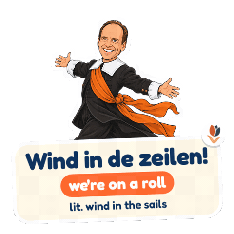 Winning Lets Go Sticker by Dutch Fluency