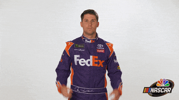 Fed Ex Wow GIF by NASCAR on NBC