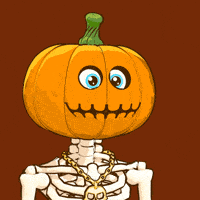 Trick Or Treat Thumbs Up GIF by mattbag3d