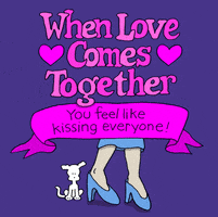 i love you kisses GIF by Chippy the Dog