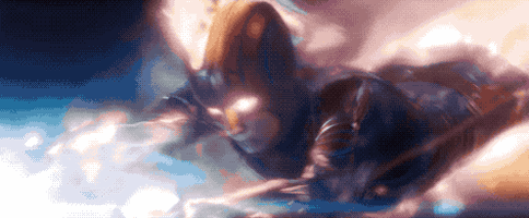 Captain Marvel Avengers 4 GIF