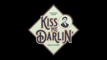 Kissmedarlinbarbershop GIF