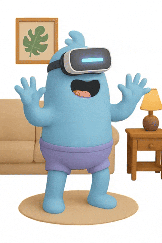Happy Virtual Reality GIF by Preneura