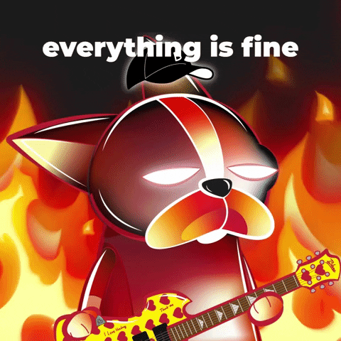 Everything Is Fine Burn GIF by BBRC Marketing