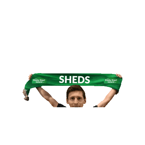 Lionel Messi Football Sticker by Sheds Direct Ireland