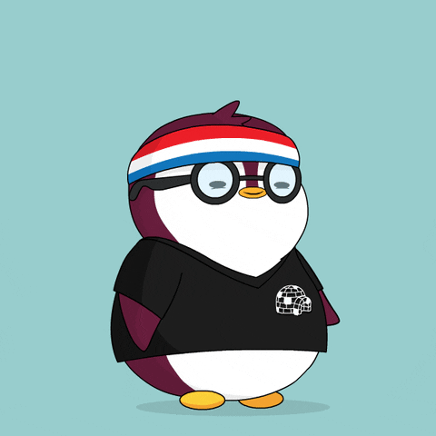 Listen GIF by Pudgy Penguins