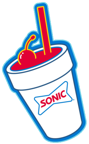 Cherry Limeade Drink Sticker by SONIC Drive-In