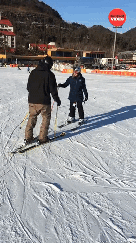 Dating Ski GIF by BuzzFeed