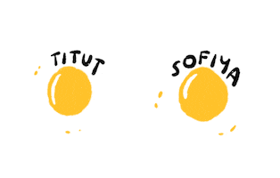 Kacamata Sticker by Kaley Skincare