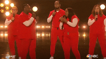 Singing Group Nbc GIF by America's Got Talent