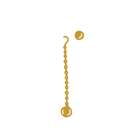 Fashion Gold Sticker by ISA NOY