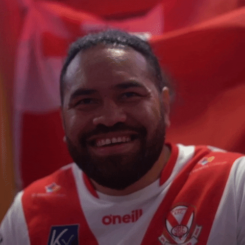 Rugby League Kiss GIF by St.Helens R.F.C