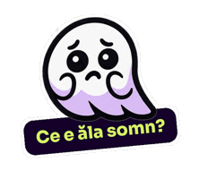 Ghost Student Sticker by SIMEDRA