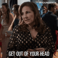 Kathy Najimy Get Out Of Your Head GIF by YoungerTV
